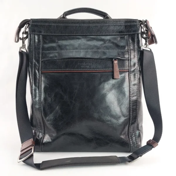 FUJITAKA Leather 2 way Shoulder Bag